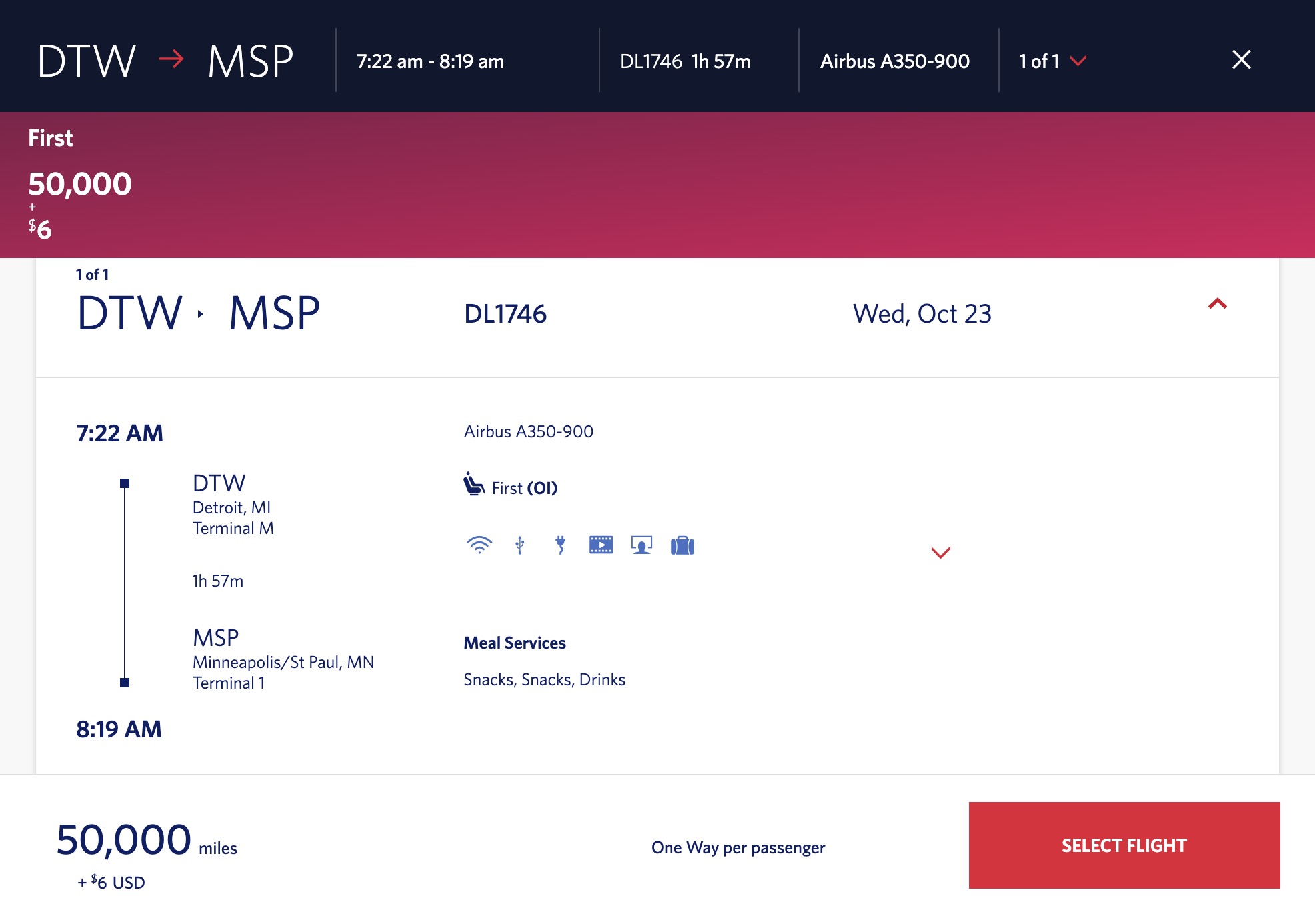DTW-MSP on Delta One